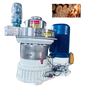 The Wholesale Wood Sawdust Making Machine Biomass Vertical Ring Die Rice Husk Wood Pellet Mill Pelletizer