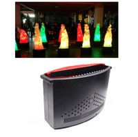 Offre Spéciale Feu Flamme Lumière Soie Feu Effet Machine Équipement D'éclairage De Scène Décoration De Mariage Led Dmx Led Par Partie Machines