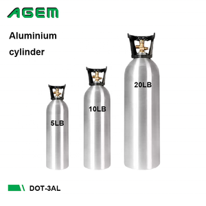 Lebensmittelechter 20-Pfund-Aluminiumflasche Kohlendioxid <span class=keywords><strong>CO2</strong></span>-Tank zu Gutem Preis - Product Image 4