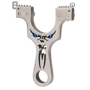 Meslek fabrikada güçlü balıkçılık lazer sapan paslanmaz çelik topu çekim kuş avlanma sapanı yay ve oklar - Product Image 2