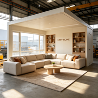 Maison conteneur préfabriquée en kit pour salon et chambre
