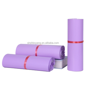 New ánh sáng màu tím 60 micron tự dính Poly bưu phẩm không thấm nước xé bằng chứng vận chuyển túi Bưu Chính phong bì - Product Image 6