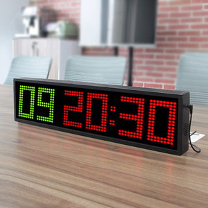Chronomètre multifonction LED étanche CHEETIE pour salle de <span class=keywords><strong>sport</strong></span>, 6 chiffres, 5 pouces, chronomètre d'intervalle, <span class=keywords><strong>Crossfit</strong></span>, boxe, sports de combat, horloge électronique - Product Image 3