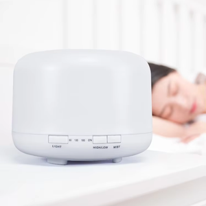 Practical 500ML Ultrasonic Aroma <b>Diffuser</b> Bedroom Family Hotel Color Electric Essential <b>Oil</b> <b>Diffuser</b> - Product Image 3
