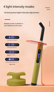 Lámpara de Fotocurado Dental LED, Dispositivo de Fotocurado de Resina Oral, Multicolor Opcional, Recargable y de Doble Uso (Enchufable), Alta Potencia - Product Image 2
