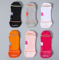 Chaussettes de sport fonctionnelles à blocs de couleur pour hommes et femmes - Chaussettes de course/basket-ball respirantes avec soutien de la voûte plantaire