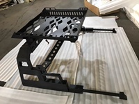 Barres de toit en métal de haute qualité, nouveau design, tout-terrain 4x4, pour pick-up Toyota Hilux et modèles de véhicules personnalisables