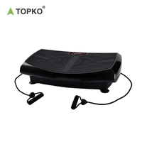 TOPKO Nouvelle mise à niveau Télécommande efficace Fat Shaking Home Fitness Vibration Plate