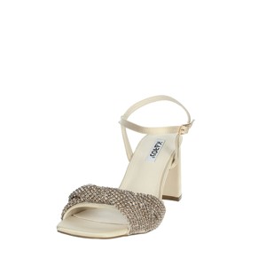Sandali con tacco a punta aperta alla moda da donna con punta aperta 96195-ik005 cipria con punta quadrata stile Outdoor tacchi aperti collezione cipria - Product Image 6