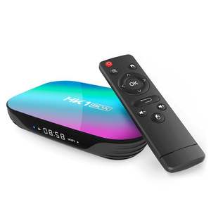 Gran oferta HK1 Box Network <span class=keywords><strong>Player</strong></span> S905X3 Android 9 TV BOX Dual Band WiFi para Bluetooth Quad Core 4K resolución sin <span class=keywords><strong>IPTV</strong></span> - Product Image 1
