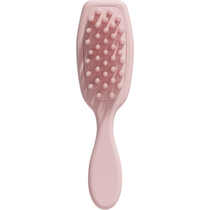 Brosse de lavage capillaire en silicone à long manche et peigne spécial pour le nettoyage du cuir chevelu, outil de massage pour application sur la tête - Product Image 1