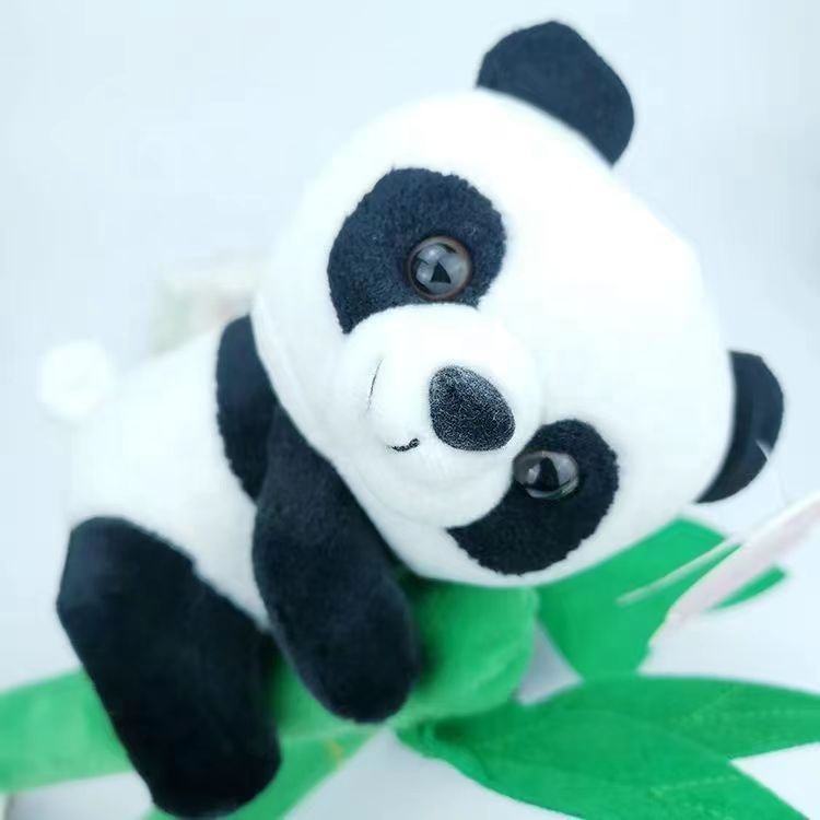 Children Super Soft PP Cotton Stuffed Plush Toy Cute Cartoon Panda Stress Relief Small Gift Wholesale