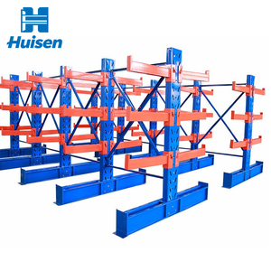 Giá đỡ Cantilever toàn phần, chịu tải nặng, nhiều tầng, dùng cho kho hàng, thép cán nguội, 500kg/tay đỡ, đạt chứng nhận CE ISO, bền, chống ăn mòn - Product Image 2