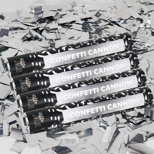 Cannone Sparacoriandoli Monouso Ecologico Moxin in Offerta Speciale 30cm/60cm/80cm Design Personalizzati per San Valentino, Feste di Compleanno, Matrimoni - Product Image 1