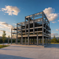 Bâtiment scolaire en structure métallique, bureau préfabriqué, abri de bureau, conception personnalisée pour projet de campus éducatif