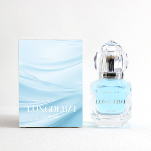 ขวดน้ำหอมแก้วเปล่าขนาดเล็กแบบพกพา ดีไซน์ไม่ซ้ำใคร ขายส่ง ขนาด 30 มล. 50 มล. 100 มล. ขวดใส พร้อมกล่องบรรจุภัณฑ์ - Product Image 1