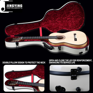 2025 Jingying musica <span class=keywords><strong>chitarra</strong></span> parte accessori, vendita all'ingrosso di fascia alta in fibra di vetro 38/39/40/41 pollici <span class=keywords><strong>classica</strong></span>/custodia per <span class=keywords><strong>chitarra</strong></span> acustica - Product Image 5