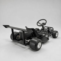Kart à pédales électrique à une place de 2500 W, 60 V, 70 km/h, autonomie de 60 km, charge utile de 200 kg, cadre en acier à haute teneur en carbone, course en plein air pour adultes