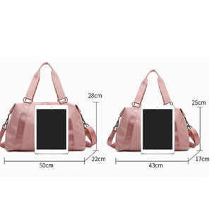 Bolsa de Gimnasio Plegable, Portátil, Resistente y Personalizada de la Marca Youngla - Ligera, de Poliéster, con Cierre de Cremallera, Gran Capacidad, Unisex, con Logotipo Personalizado - Product Image 2