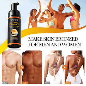 Meihei Vegan crema idratante per il corpo Mousse sbiancamento e rassodante delicata fornitura di bronzo OEM - Product Image 4