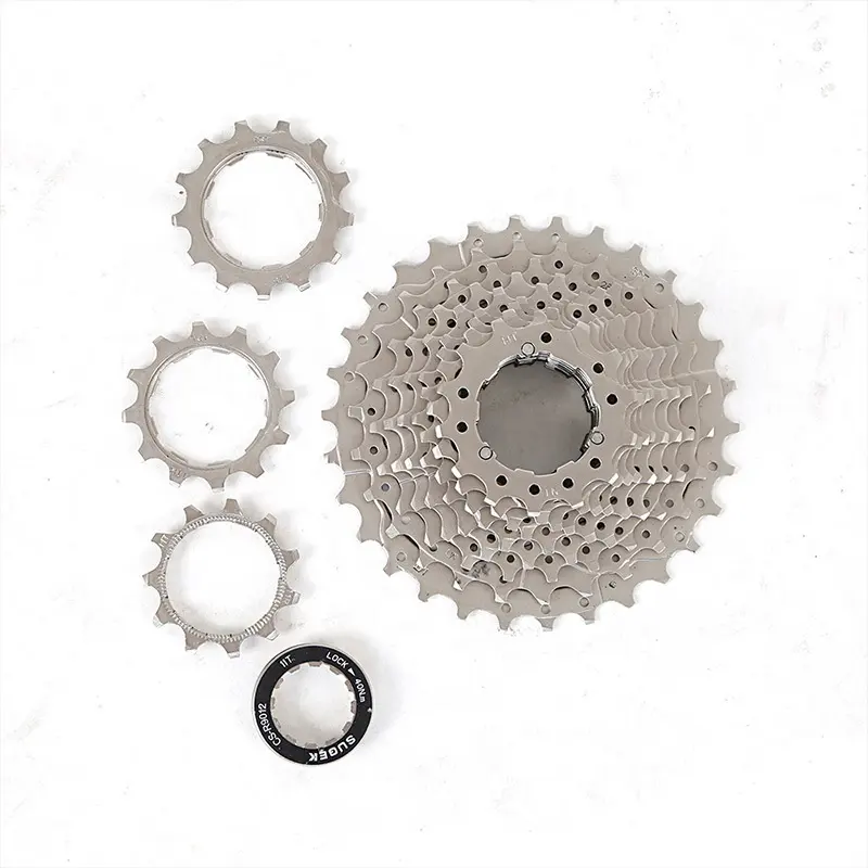 10 vitesse Cassette 11-50 En Aluminium Alliage Large Ratio Roue Libre Vtt Vtt Vélo Cassette Volant Pignon Compatible