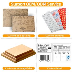 Zware 12X16 Inch Voorgesneden Bakpapier Bakplaten Antiaanbakpapier Ovenpapier Voor Het Koken Van Stomen En Bakken - Product Image 4