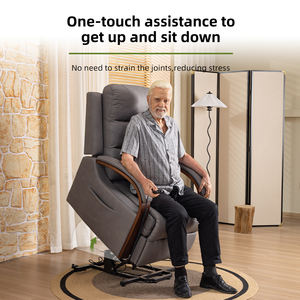 Tecforcare sofa malas elektrik kulit, produk perawatan orang tua dengan pasien rol perawatan rumah sofa medis untuk ruang tamu - Product Image 2