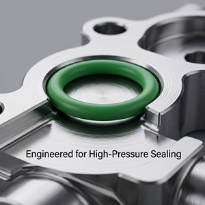 Junta Tórica de Caucho Fluorado FKM Resistente a Altas Temperaturas, Resistente al Aceite/Ácido/Químicos, para Maquinaria Hidráulica Automotriz, Marca <span class=keywords><strong>JFS</strong></span> - Product Image 4