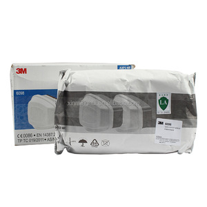 Cartouche de filtre respiratoire à <span class=keywords><strong>charbon</strong></span> <span class=keywords><strong>actif</strong></span> P3 pour vapeurs organiques de méthanol, jetable, 6098, pour <span class=keywords><strong>masque</strong></span> à faible pression, directement de l'usine - Product Image 6