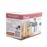 Accessoires de café Siphon Brûleur à gaz Support en acier inoxydable Céramique Tête de flamme Cafetière Siphon Brûleur à gaz Mini Poêle Ensembles