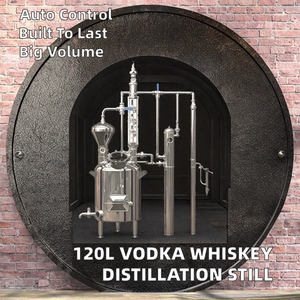 Alambic de distillation de 120 L à vente chaude, équipement de distillation de vodka, de whisky et de rhum pour les boissons alcoolisées et les boissons brassées - Product Image 2