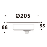 Lampes LED pour piscine LanVol, éclairage sous-marin IP68 en acier inoxydable, lumière souterraine portable pour jardin/aménagement paysager