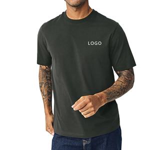 Camiseta de Hombre 100% Algodón de Alta Calidad, Informal, Deportiva, Transpirable, Sin Arrugas, Holgada y Cómoda - Product Image 5