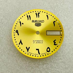 Luxury NH36 Modified Mechanical <b>Watch</b> with Green Luxuryminous Dial 28.5mm Arabic Numerals for Middle East-<b>Watch</b> <b>Parts</b> Accessory - Product Image 6