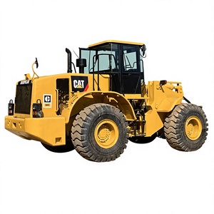 รถตักล้อยาง CAT 966L มือสอง เครื่องยนต์ Caterpillar รับน้ำหนักได้ 9 ตัน สีเหลือง อุปกรณ์ก่อสร้างสำหรับงานดิน - Product Image 1