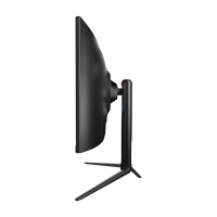 Moniteur de jeu incurvé VA, temps de réponse de 4 ms, synchronisation adaptative 240 Hz, écran LCD 100 % SRGB avec haut-parleur intégré pour PC et ordinateur portable