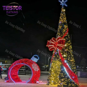 Lumières de Noël programmables RGB DMX pour arbres de Noël : des spectacles animés pour les parcs à thème, les places publiques et les événements de compte à rebours - Product Image 6