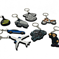 Llavero de PVC personalizado al por mayor para motocross, llavero de goma suave para motocicleta, regalo de recuerdo para motociclistas y aficionados a las carreras, a granel