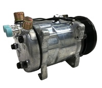 Compresseur de climatisation automobile à faible bruit 6PK 12V/24V, compresseur de climatisation de voiture
