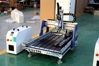 Machine de gravure CNC de petite taille pour le travail du bois, de bureau et mobile, haute efficacité, ACCTEK AKG 6090, artisanat du bois, matériaux en bois et en acrylique