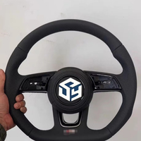 Volant en cuir pleine fleur cousu main pour Audi A1 A3 8V 8P A4 B7 B8 B9 A5 B9 A6 C6 A7 C7 C8 A7 A8 B6 D4 Rs3 TTS S5 B8