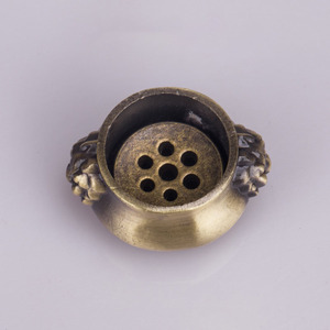 <span class=keywords><strong>Acheter</strong></span> porte-encens et brûleur à cône en alliage de cuivre en vrac pour attrape-cendres de bureau à domicile - Product Image 3