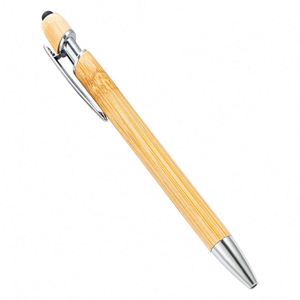 Custom Logo Eco-Friendly Bamboo Ballpoint <b>Pen</b> Personalized Press for Stylus Promotional Gift with Logo for Business Marketing - Product Image 5