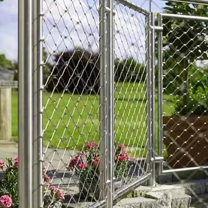 Maille de corde animale de zoo de l'acier inoxydable 316 de prix bon marché/<span class=keywords><strong>filet</strong></span> de grillage de corde - Product Image 4