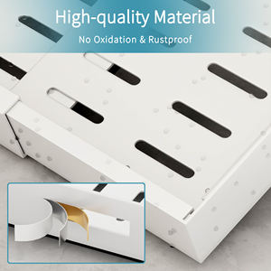 <span class=keywords><strong>Cassetti</strong></span> estraibili a larghezza regolabile per la casa profondo armadio Organizer per armadio da <span class=keywords><strong>cucina</strong></span> senza cornice pentola e padella - Product Image 4