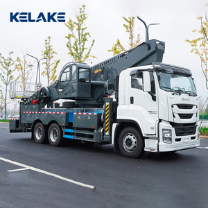 Nouvelle plateforme de travail aérienne isolée hydraulique diesel Isuzu 4x2 à bras télescopique, hauteur de travail 8-45m, Euro 3, manuelle - Product Image 6