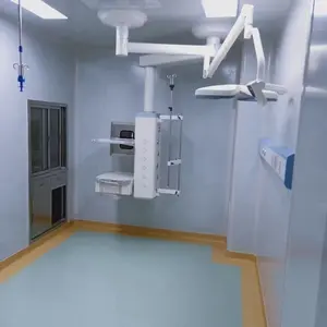 Bloc opératoire modulaire filtre hepa panneau de salle d'opération conception de chambre d'hôpital classe 1000