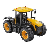 Tracteur agricole et camion télécommandés Volvo E359-003 sous licence JCB, échelle 1:18, avec câble USB et radiocommande 2,4 GHz