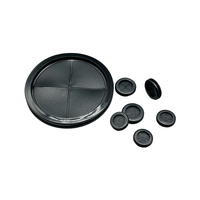 Bagues de protection en caoutchouc silicone personnalisées, double face, pour trous de câbles, coupe sur mesure pour boîtes électriques et applications automobiles