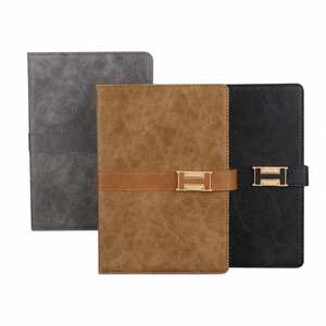 Nouveauté 2026 : Carnet A5 en cuir PU rigide, 100 feuilles, promotionnel, personnalisable avec logo pour entreprises - Product Image 1
